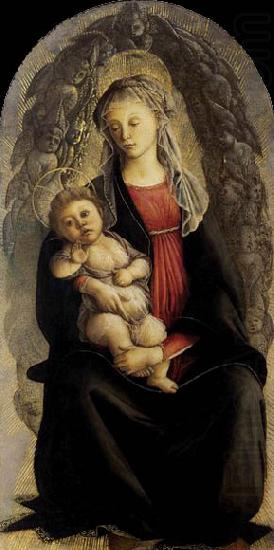 Madonna in Glory with Seraphim, BOTTICELLI, Sandro